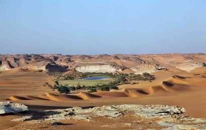 Paradies in der Wüste – Seenlandschaften in entlegenen Wüstenregionen der Sahara