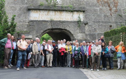 GeoComPass SALZBURG mit Dr. Clemens M. Hutter auf dem Mönchsberg