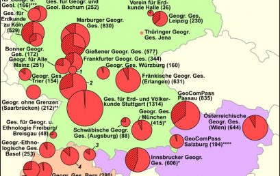 Geographische Gesellschaften in Deutschland, Österreich und der Schweiz