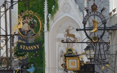 Die Salzburger Altstadt – Verkaufslokale und Gastronomie in den Bürgerhäusern einst und jetzt